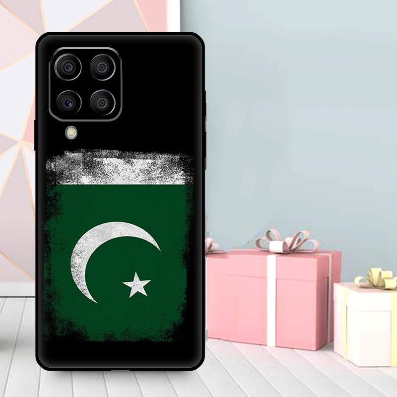 Pakistan Flagge Banner Hülle Für Samsung Galaxy M35 M56 M12 M06 M32 M52 M55 M15 M11 M13 M14 M16 M36 M31 M53 M34 M54
