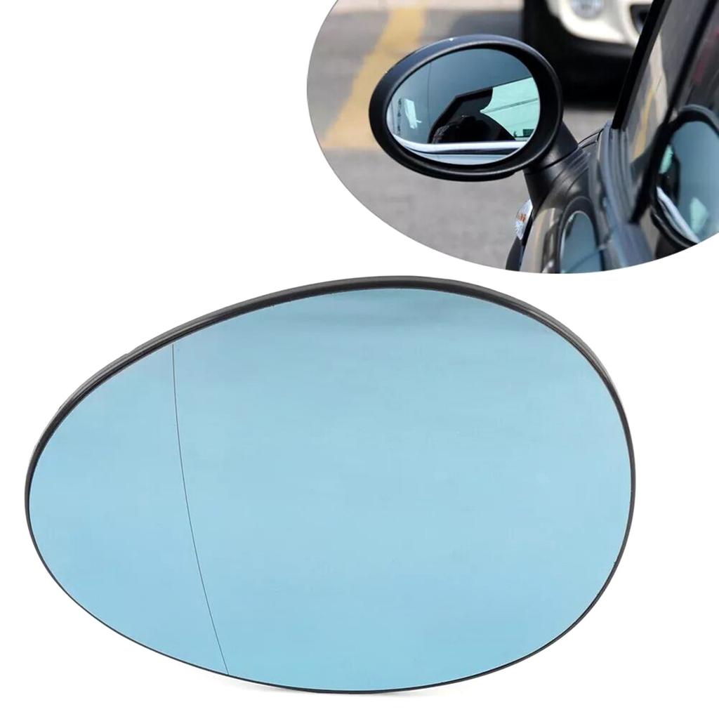 Automotive Accessory for R55 R56 51169803193 51162755625 Left/Right Wing Mirror Glass Replacement Rearview Mirror Glass
