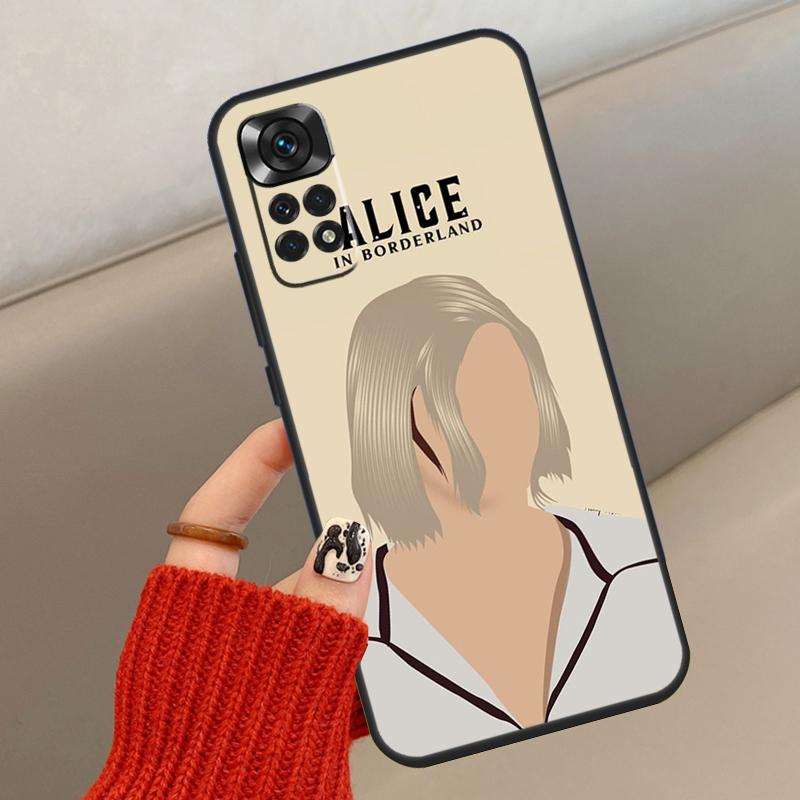 Alice in Borderland Phone Case For Xiaomi Redmi Note 8 9 10 11 12 Pro 11S 10S 9S 8T Redmi 10A 10C 9A 9C Cover
