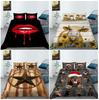 Bettwäsche-Set für Zuhause, 3D-Digitaldruck, Daunenbettbezug, Einzelbett, Doppelbett, AU-King-Size-Schlafzimmerbettwäsche, Heimdekoration