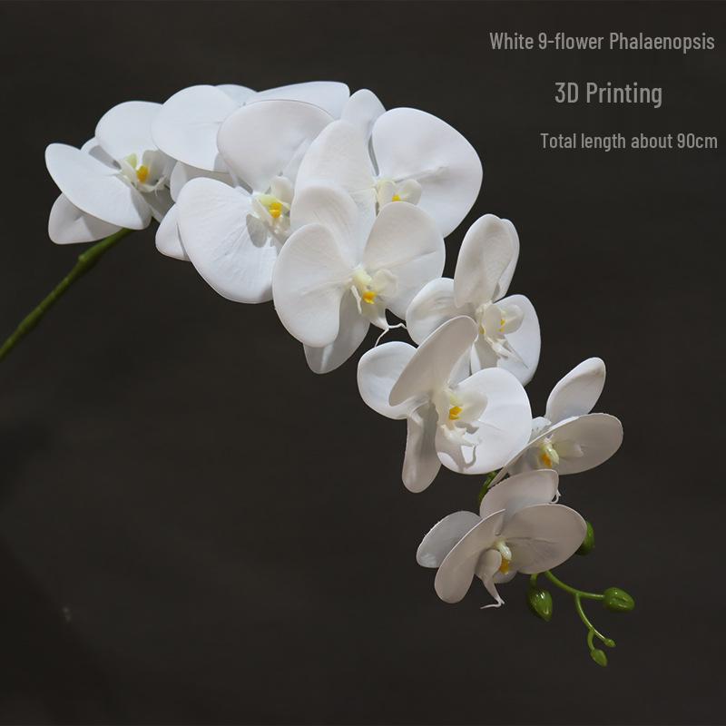 Luxury White Phalaenopsis Silk Floral Wedding Arrangement Guide
