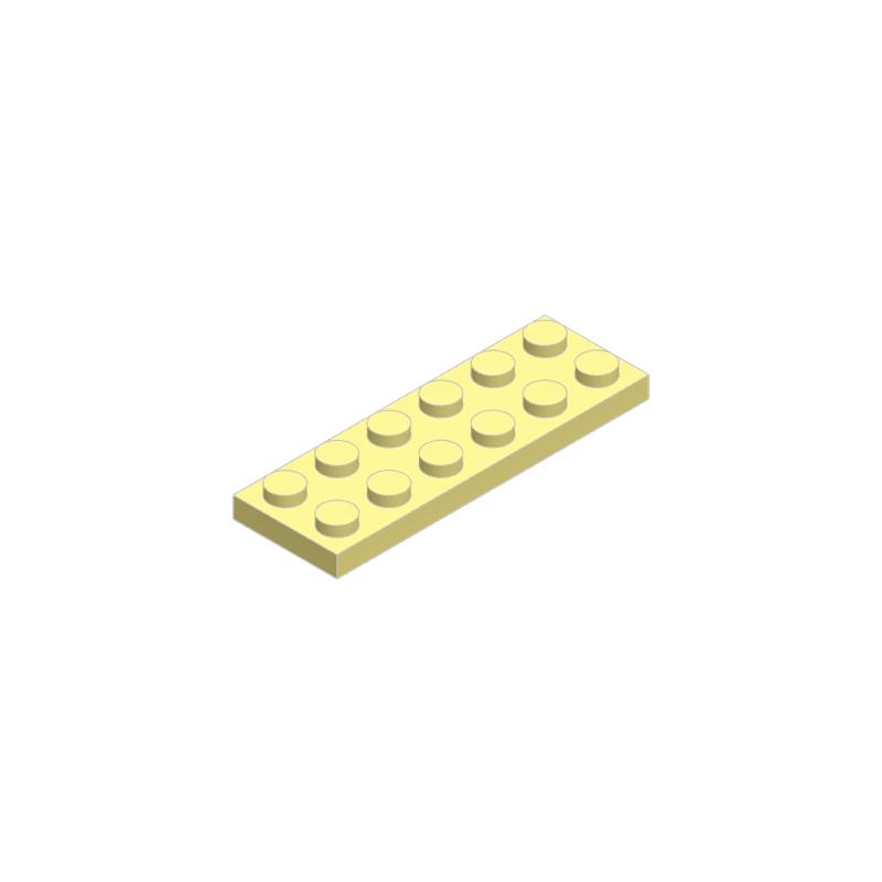 50g/29PCS 3795 2x6 Basic Building Blocks Moc Color Loose Parts Compatible with Bricks DIY Children's Toy Assembly