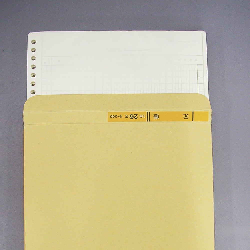 Kokuyo Single Color Loose Leaf 26 100 Ledger, B5, Holes, Sheets, Li-300