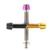 Titanium Alloy Bicycle Titanium Tapered Head Bolt Screw With Washer For Mountain Bike