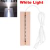 1-10pcs LED Wood Light Display Crystal Wooden Lighted Base Stand Acrylic Light Plate Base USB Wooden Base for Resin Art Lights