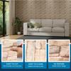 38.5X35cm retro color bedroom wall sticker moisture-proof and waterproof self-adhesive 3D wallpaper