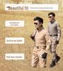 Tactical Frog Python Pattern CP Camouflage Outdoor Suit - Slim Fit, Wear-Resistant Training Set
