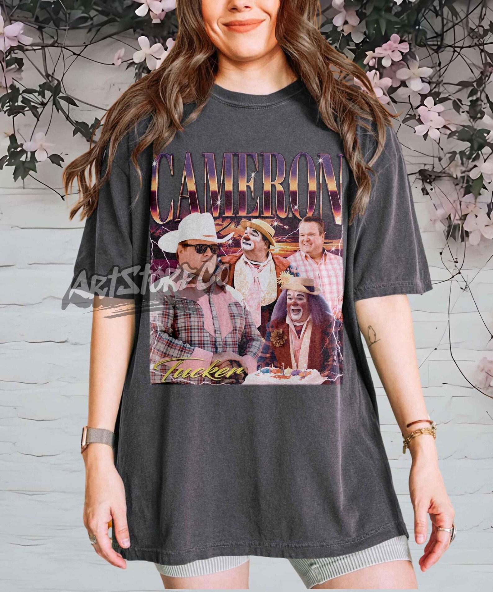 Cameron Tucker Retro Graphic Tee, Vintage Inspired Apparel S