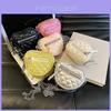 Stylish Chain Strap Kids Bag With Heart Pattern And Breathable Pu Material For Boys And Girls