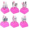 New Nail Art Ceramic Tungsten Steel Alloy Grinding Head Set 7-Piece Set, Special Grinding Head Brush Polishing Set For Grinding Machine