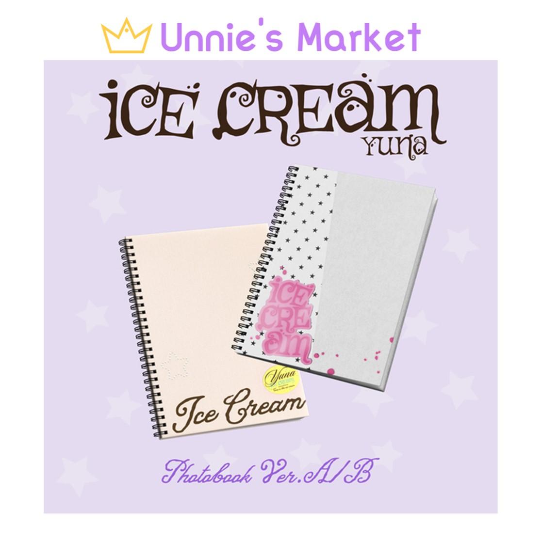 ЮНА (ITZY) [Мороженое] Фотобук Вер. (А/Б Вер.) + Бесплатный подарок Random ver.