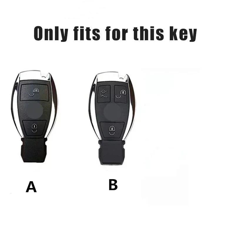 WUGL8 Car Racing Style Design Key Case Cover Shell Auto Accessory For Mercedes Benz A B C S Class AMG GLA CLA GLC W176 W221 W204 W205