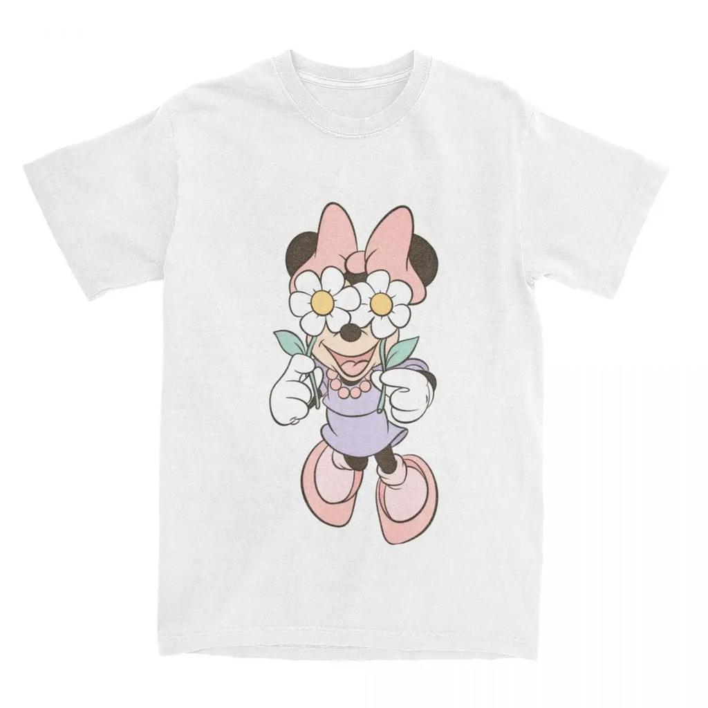 Mickey and Minnie Just Married Shirt Accessories 100% Cotton T-shirt Clothing Vintage Tee Shirt Printed Unisex