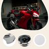 Handlebar Thermometer Replacement with Wrench Motorcycle Cycling Accessory Temperature Gauge Sturdy Attachment High Performance