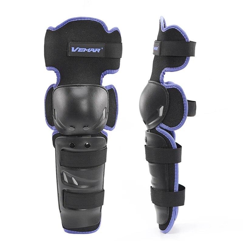 

Наколенники для мотоциклов VEMAR Защитное снаряжение для бездорожья от падения фиолетовый