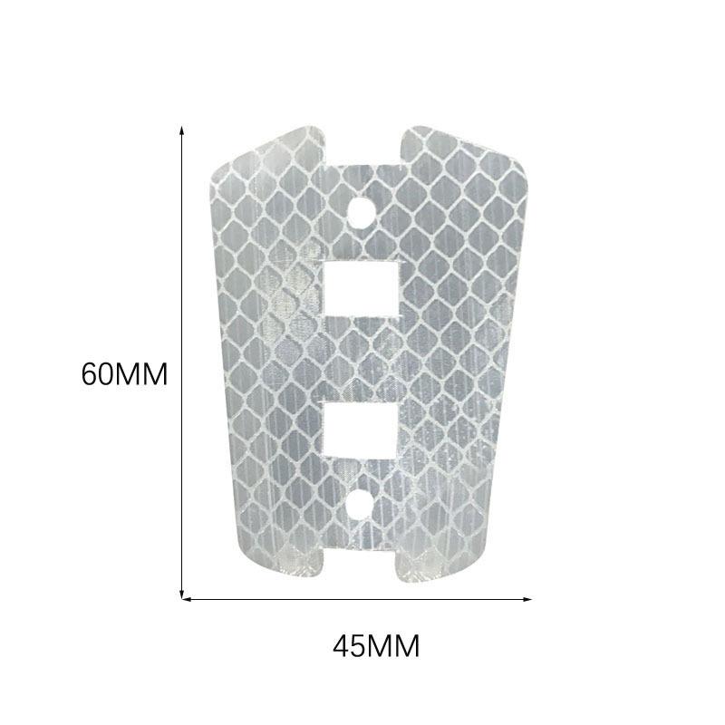 4pcs Bike Wheel Reflective Strips Night Safety Spoke Reflectors Luminous Warning Stickers For MTB Road Bicycle Reflective Sheets