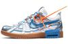 X Off White Air Rubber Dunk 'University Blue' CU6015-100