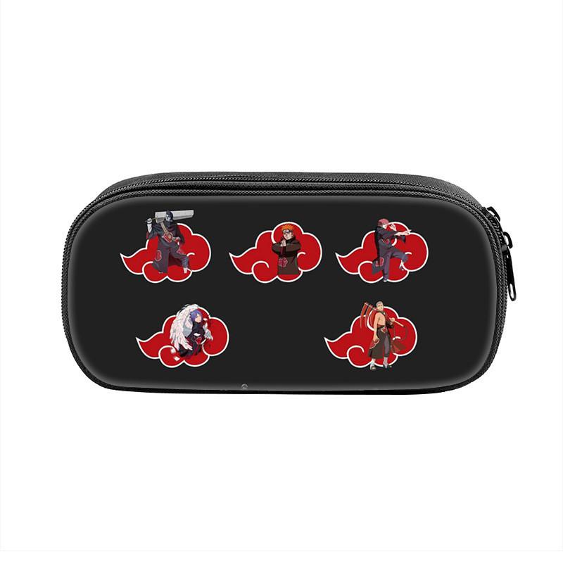 Hokage Naruto Creative Zipper Pencil Pouch With Durable Nylon Material For Office And School Use
