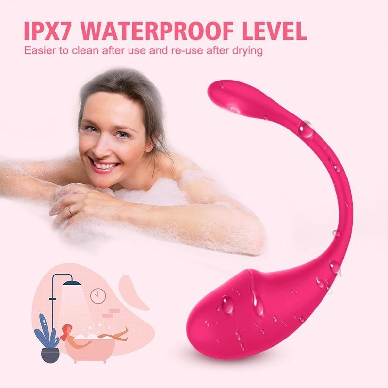 AMOURAURA 10 Modes Wireless Vibration Love Sex Egg Vibrator Vaginal G Spot Vibrating Stimulator Wearable Bluetooth APP Control