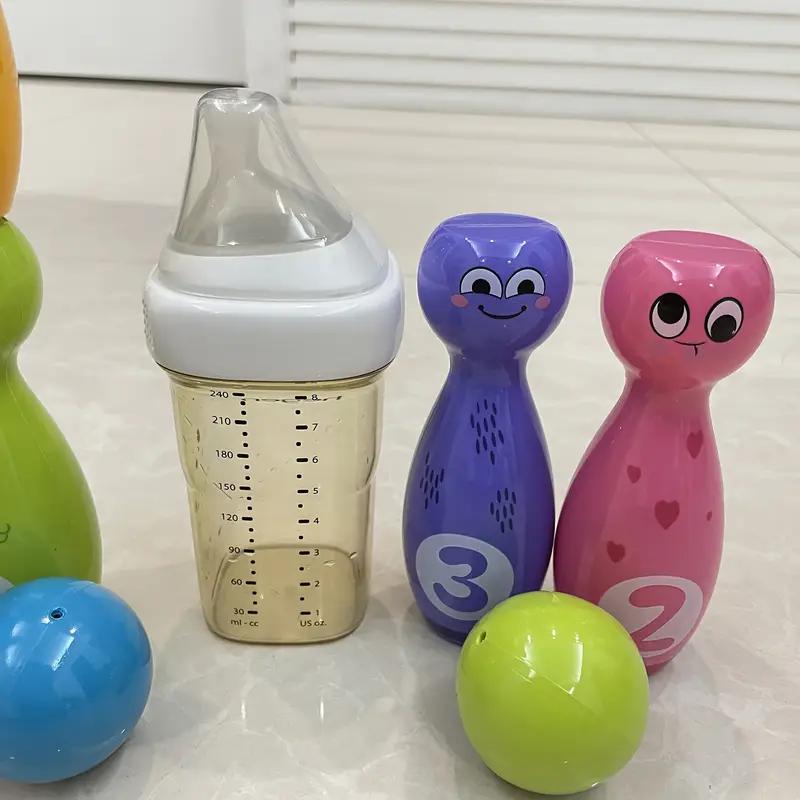 Cartoon Toys Baby Bowling Playset Education For Kids Children Toddlers Number Learning Outdoor Sport Interactions Games Toy for Children Gift Present