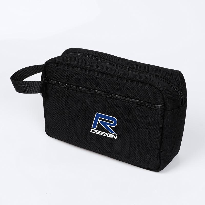 Portable Car Travel Storage Bag Keys Earphone Card Pouch Organizer For Volvo Rdesign V60 V40 XC60 XC90 S60 C30 V50 S80 XC40 V90