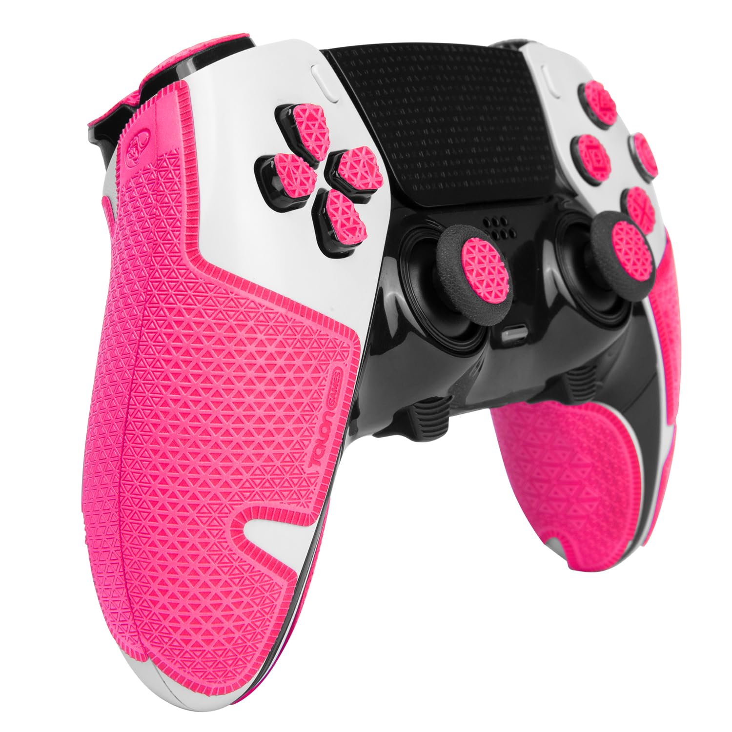 

Зчеплення, що вбирає піт, у формі кнопки TALONGAMES PS5 DualSense Edge Controller Grip Ultra Version Tape PlayStation 5 DualSense Edge Grip Seal 1 рожевий