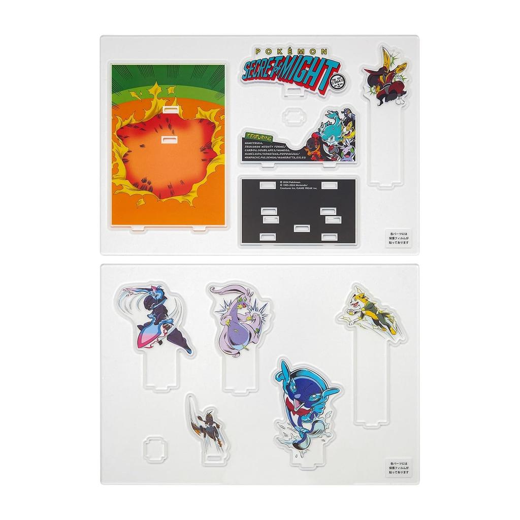 Diorama Acrylic Stand SECRET of MIGHT Pokemon Center Original