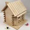 Dřevěná budka pro ptáky Nová hnízdící Papoušek Vlaštovky Hnízdo Venku Střecha Dřevěný ptačí budka Závěsná dekorace