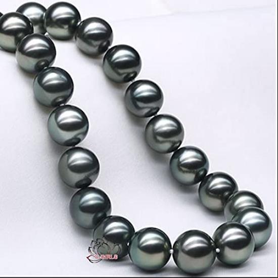 C-Girls Pearl Shop - Accessory Specialty Store. Formal occasions, weddings, and graduations. Classic 10mm pearl necklaces, 45cm length, black. Gift