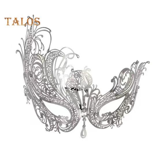 

Маскарадная подушка для лица, маскарадный костюм Марди Гра, металлическая подушка для глаз со стразами на Хэллоуин для карнавала, вечеринки, сувениры B серебряный