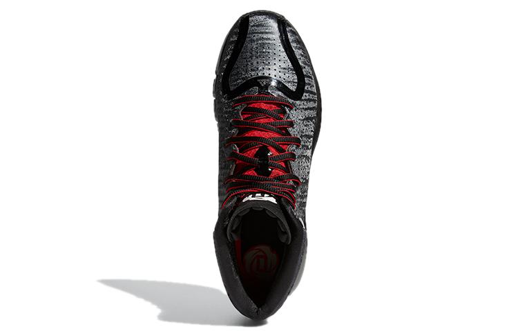 D Rose 4 Adidas Restomod 'Black Scarlet' FX4066