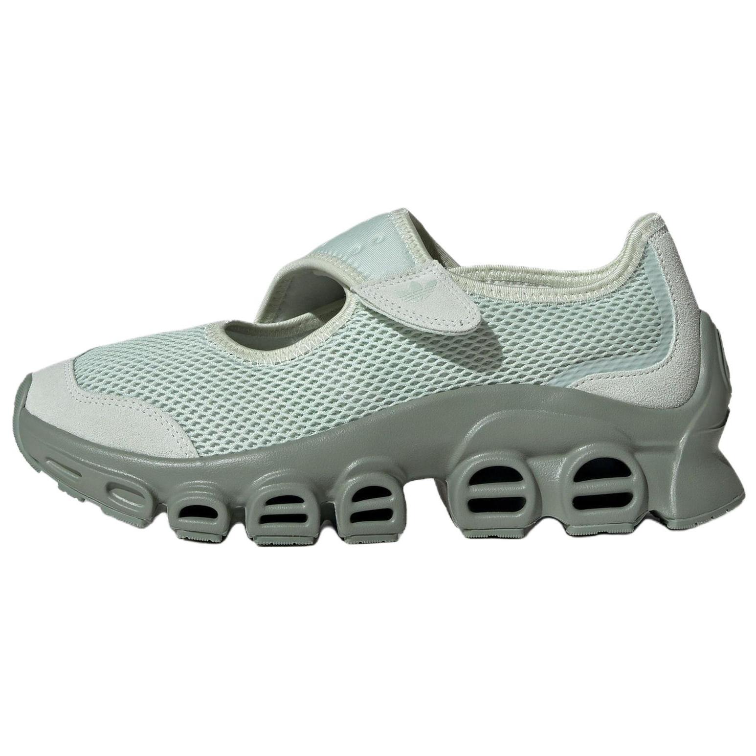 

Adidas Originals Adifom Megajane Platform Mary Jane Shoes Women s Gray Green Sneakers JH7555 36⅔