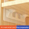 Traceless Adhesive Wardrobe Partition Bracket - Punch-Free Support and Fixing Kit