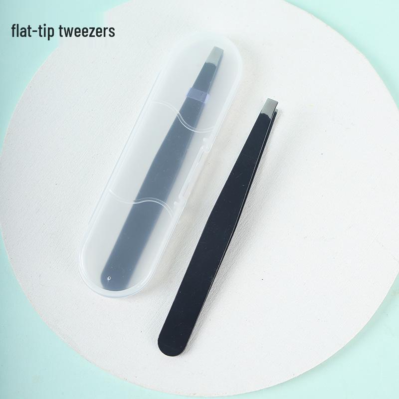 Stainless Steel Tweezers for Eyebrows & Beard Trimming