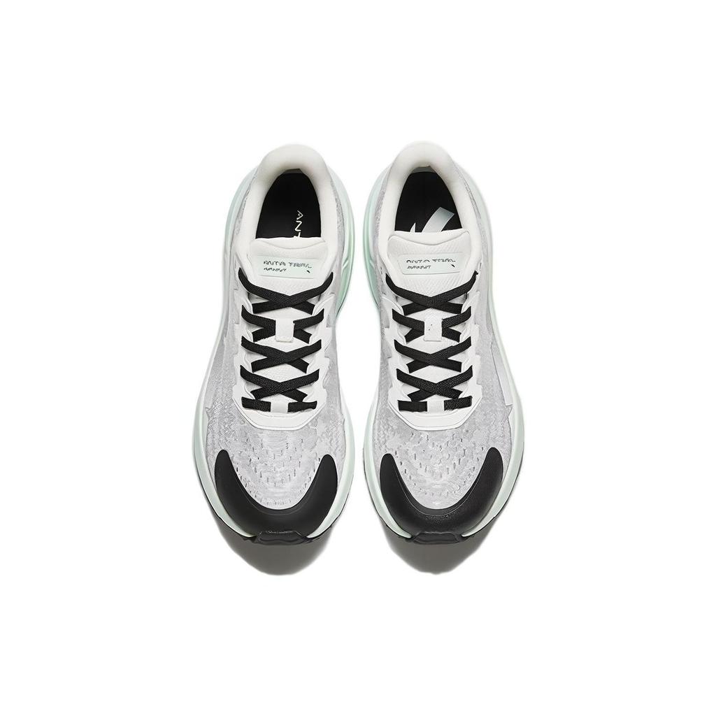 Anta Scarpe da Corsa Basse Traspiranti Ammortizzanti Qilian Donna Sneaker Grigio Carta 122345584-4