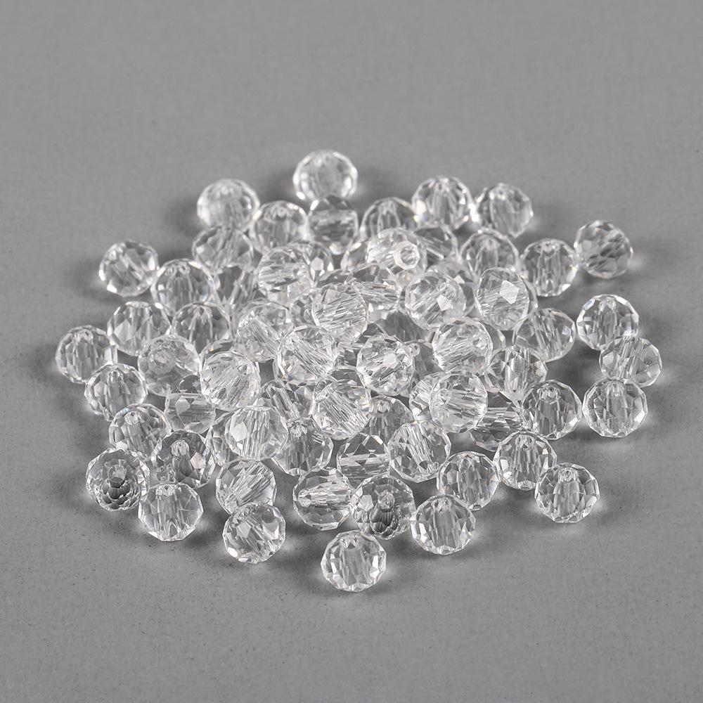 

Ювелирные бусины своими руками: Прозрачные бусины 3-8 мм из риса, хрусталя, огранки фонариком и разделители 6mm (100 pcs/bag/23g)
