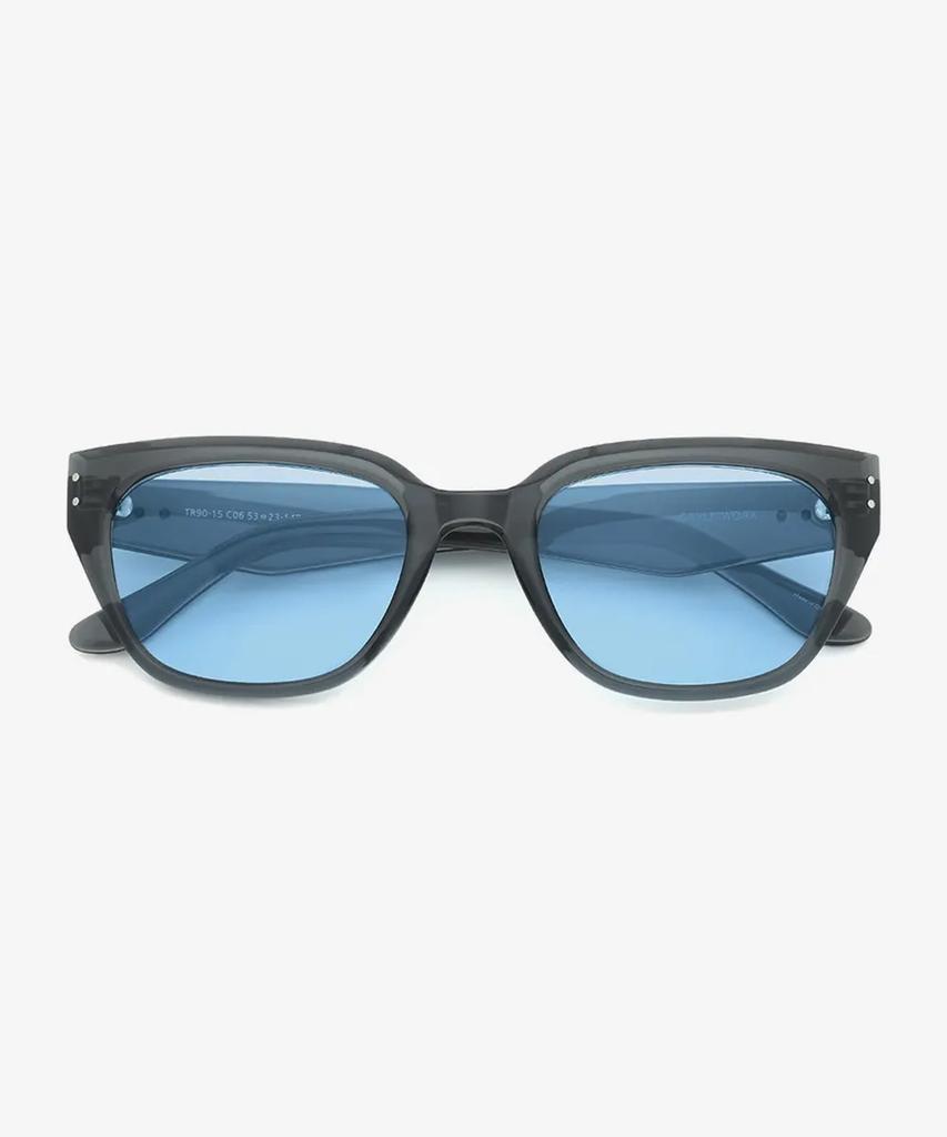 Seutailwokeu Blue Tint Style Work Tr90-15 C6 Style Work Sunglasses