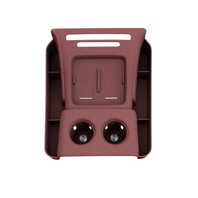 Lantu Tianshan Console Wireless Charging Anti-slip Silicone Pad and Storage Pocket.