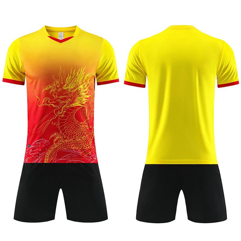New Dragon Pattern Men'S And Women'S Competition Group Buying Dragon Boat Racing Clothes Rowing Dragon Boat Football Clothes Printing Dragon Boa