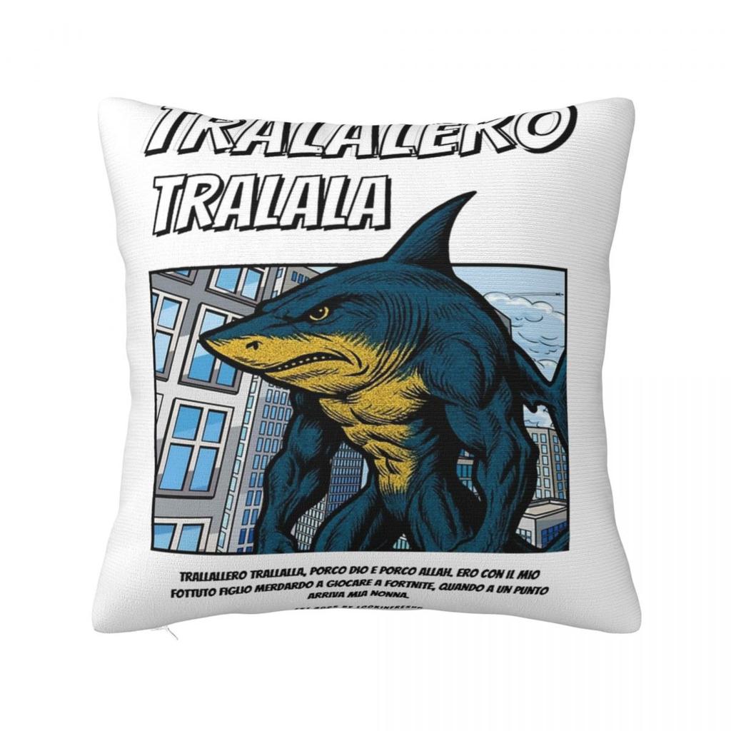 Chimpanzini Bananini Pillow Cover Polyester Pillow Case Cushion Cover Funny Pattern Pillowcases For Office Car Home Decorative