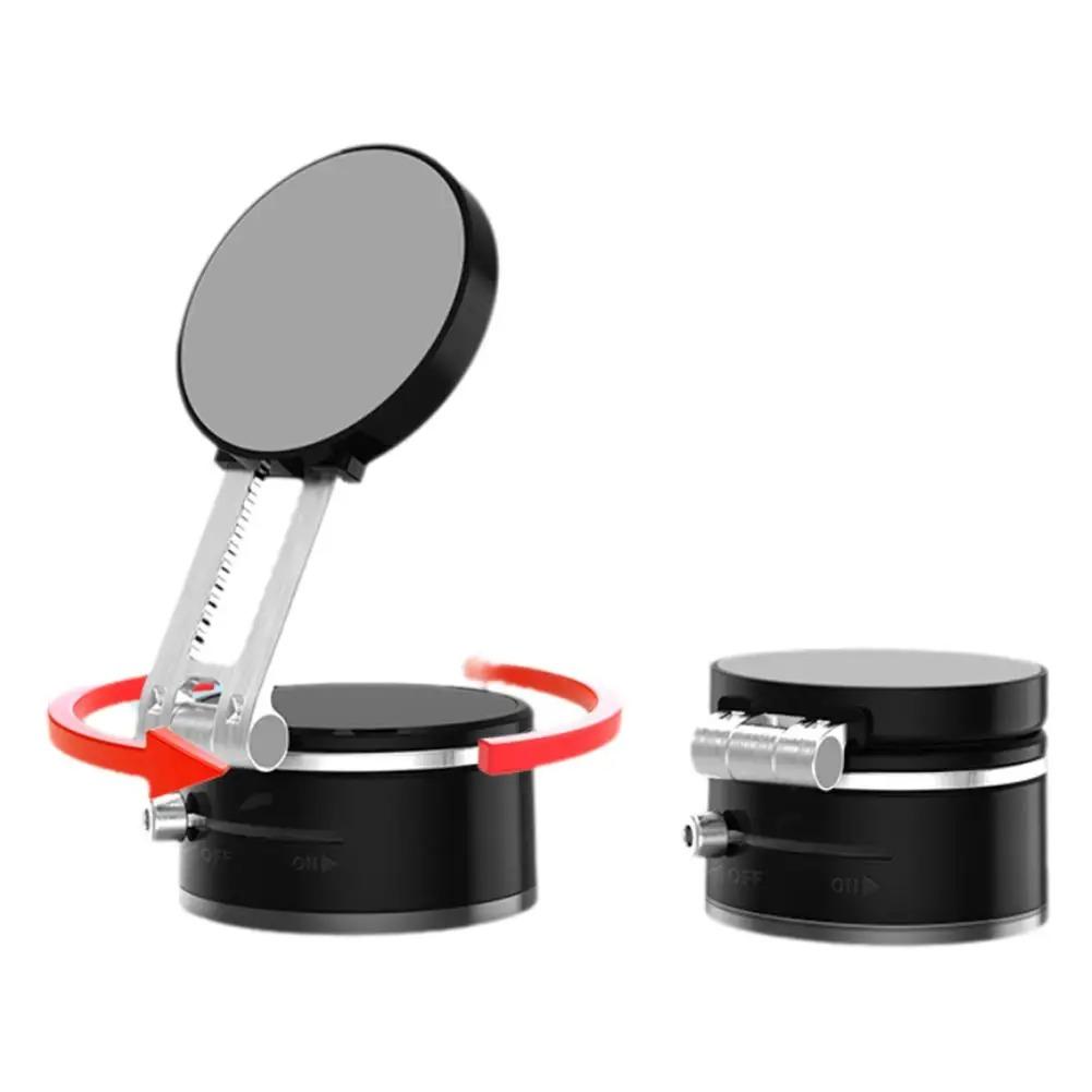 Magnetic Phone Holder Foldable Suction Cup Multifunction Vacuum Adsorption Phone Mount Support In Car for iPhone Samsung Xiaomi