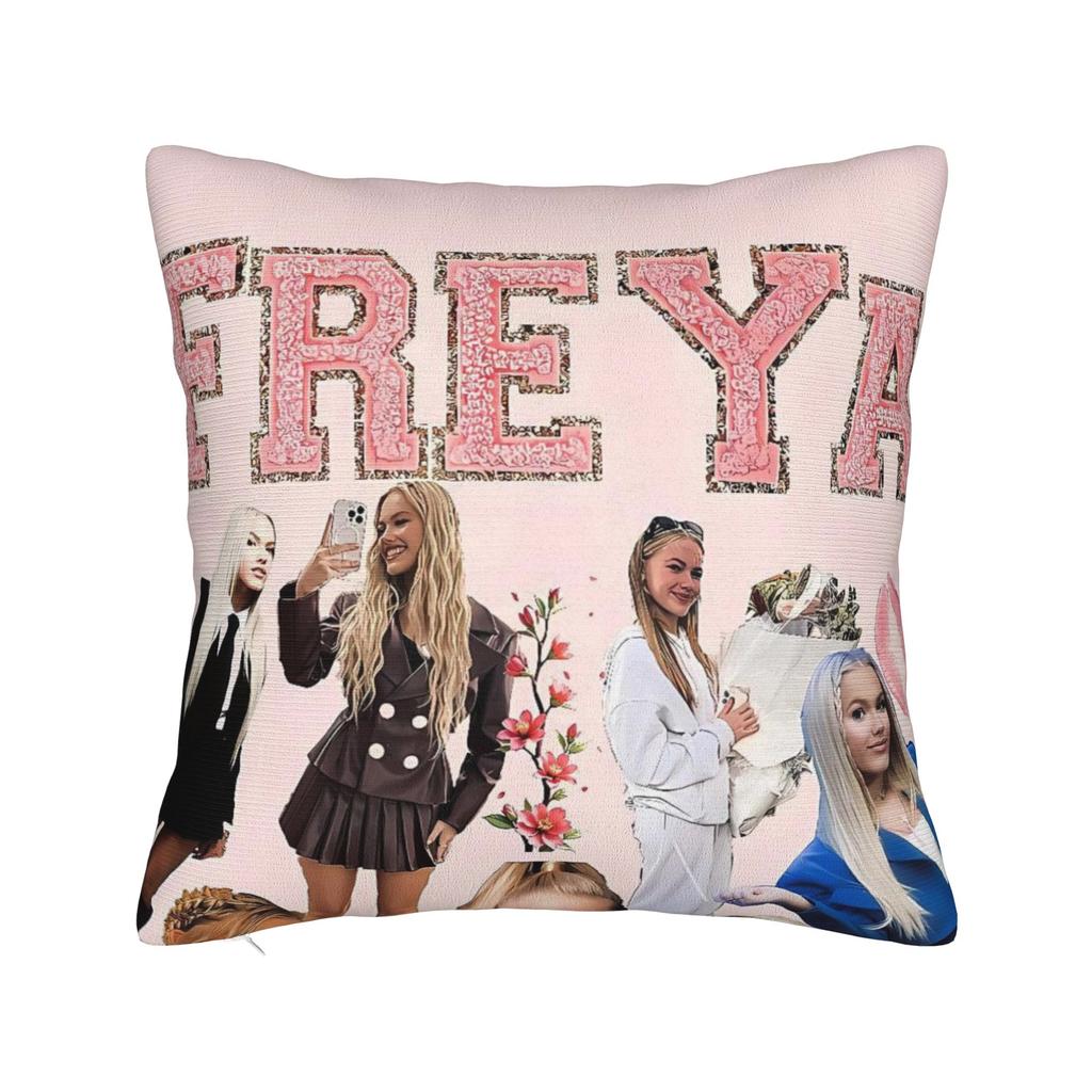 S-Freyas Skye British Singer Pillow Case  Print Pillow Cover Funny Pillowcases For Sofa Home Decor