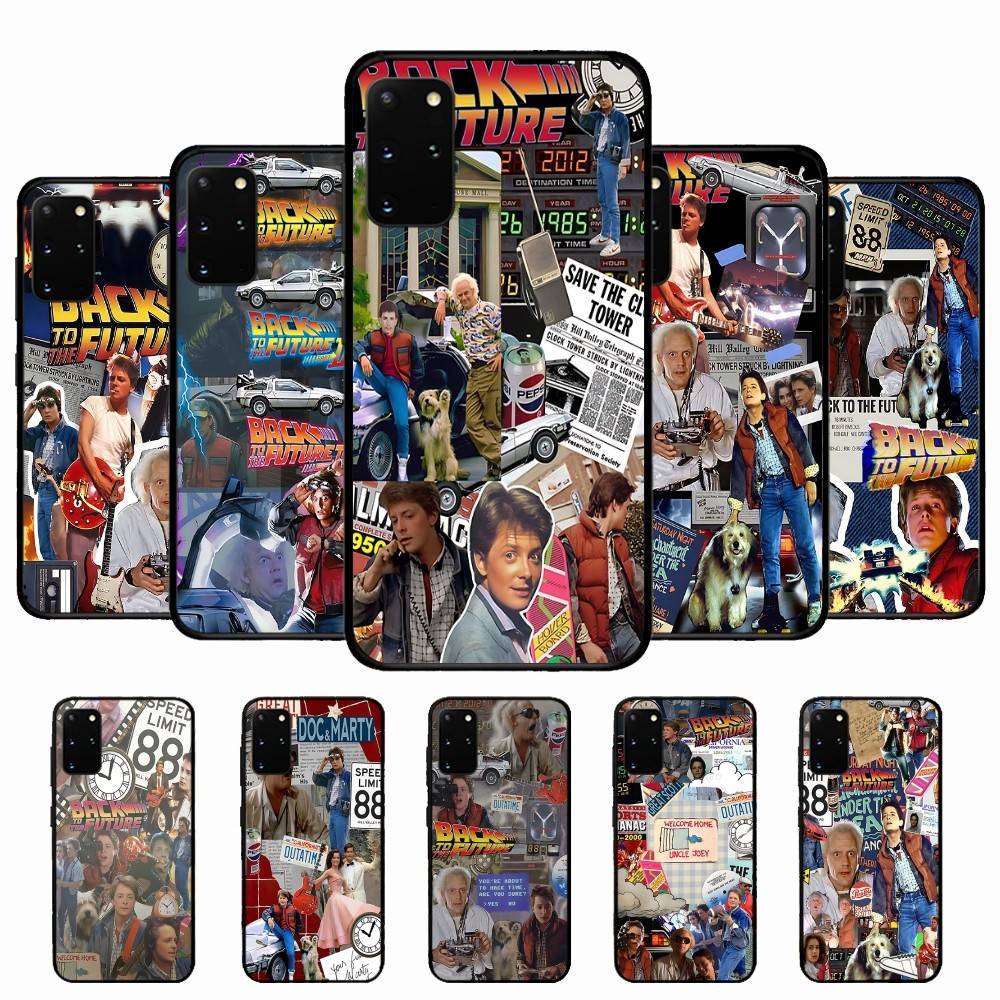 Movie B-Back To The F-Future Phone Case For Samsung S 24 Fe 25 Ultra Plus 20 Lite 21 30 22 23 24 22 Ultra 5G Fundas
