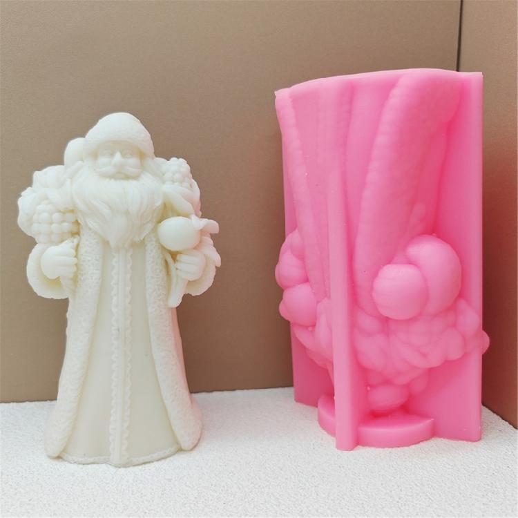 Lovely Designs Sturdy Silicone Mold for Candle and Soap Crafting Portable for Christmas Handmade Gifts and Ornaments