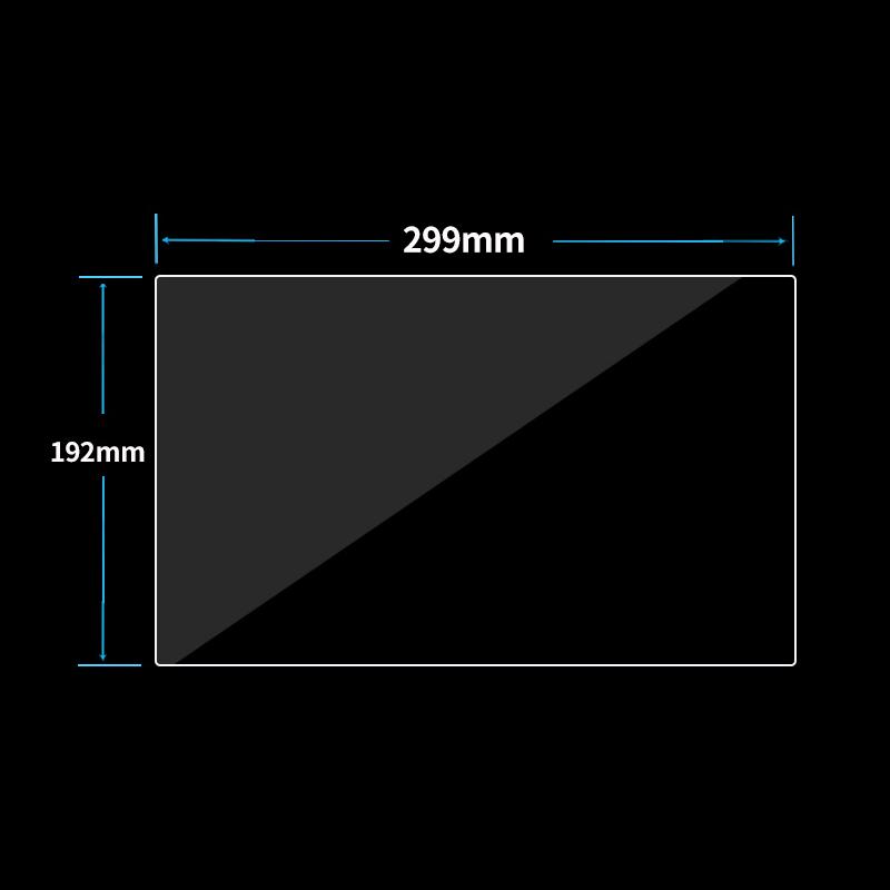 Car Accessories Auto DVD Player Radio Screen Stickers Android 13.1In Car Head Unit Car Tempered Glass Screen Protector Film