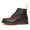 DR. Martens 101 Kožené členkové topánky Crazy Horse Tmavohnedé Unisex Tenisky 27761201