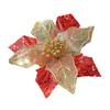 Julblomma Tyg+Plastblomma Diameter 18cm