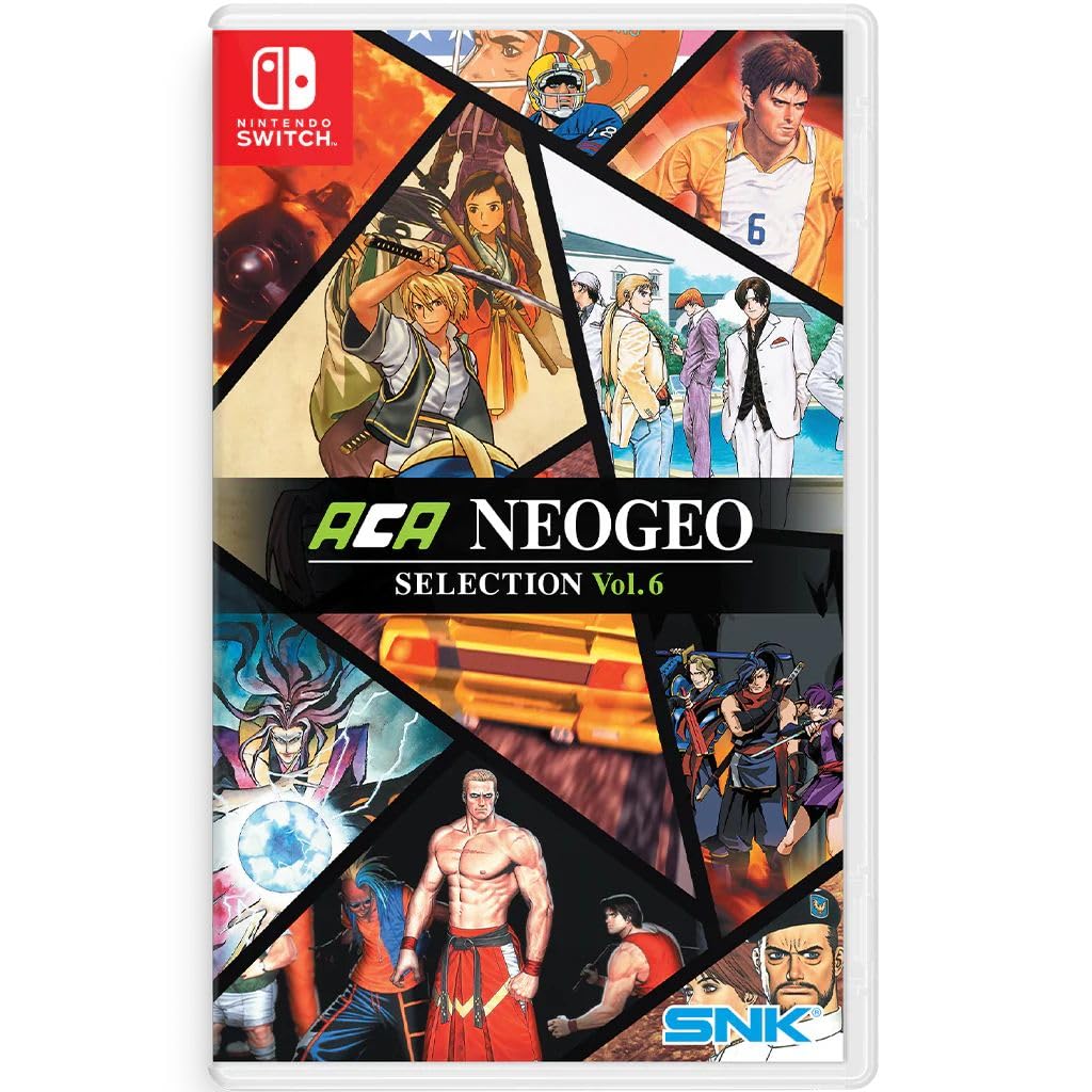 ACA Neogeo Selection 6 Switch Vol. (Import Asia) – красный