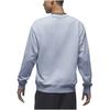 Jordan Essentials Solid Crew Neck Sweatshirt Men Tops Blue Gray FQ1865-436