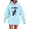 Women's Fashion Casual Long Sleeve Loose  Printed Sweatshirt